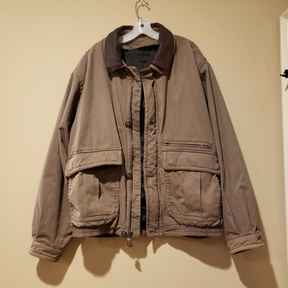 LONDON FOG Men's Lined Jacket - XL Long